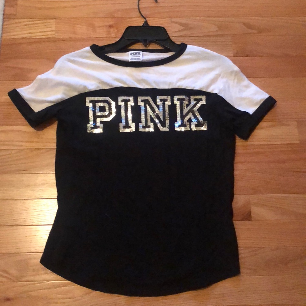 Pink T-shirt with bling